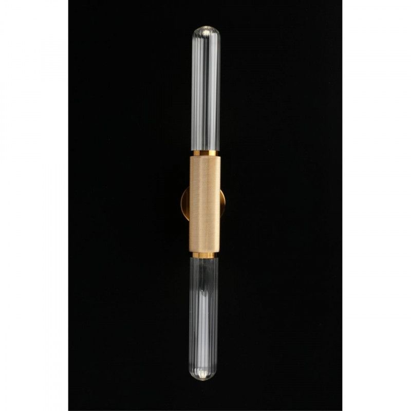 Бра 12*10*74 см, 2*GU10, 7W, Aployt Brynia APL.307.21.02, бронзовый