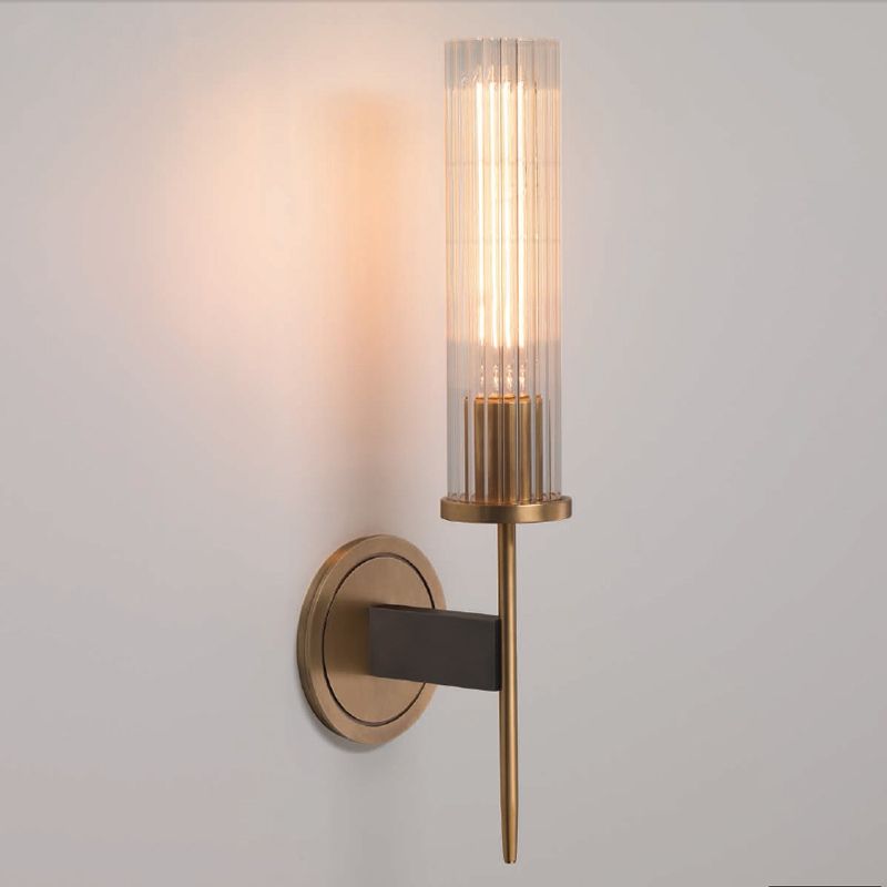Бра Alouette 1 11*11*43 см, 1*E14*40W, ImperiumLoft BULRASH01, Латунь