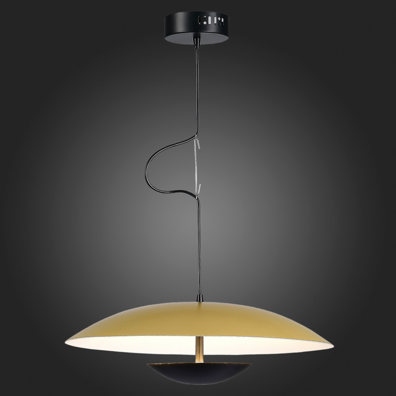 Светильник 45 см, 35W, 3000K ST LUCE ARMONICO SL6502.203.01 Золотистый/Черный