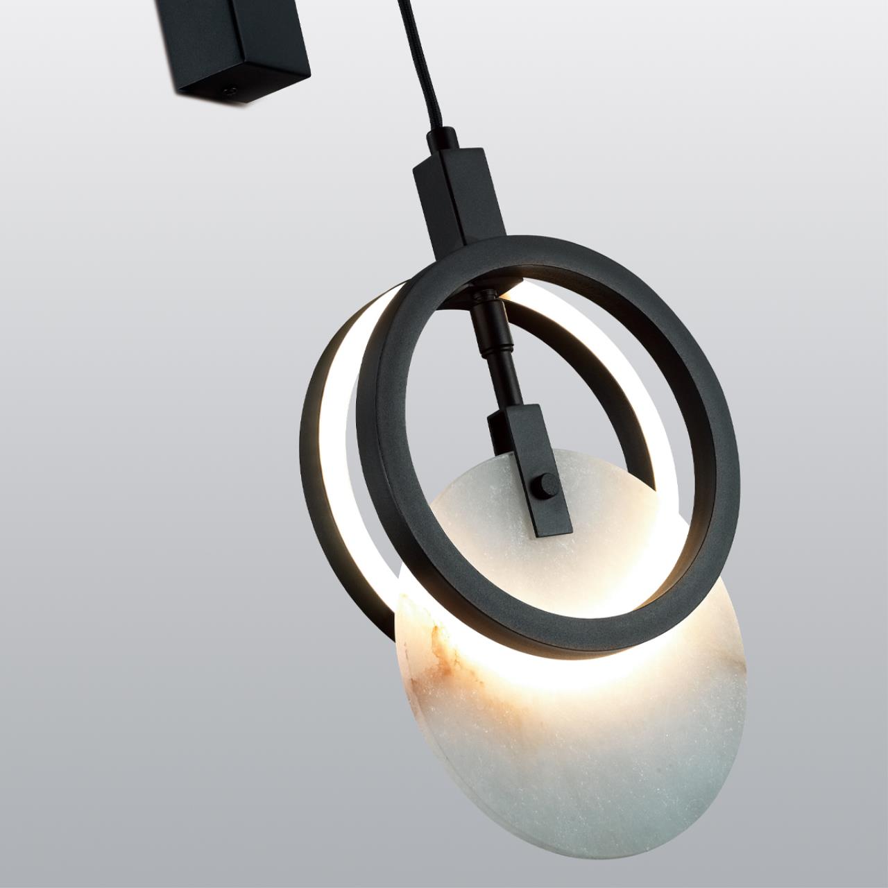 Бра 1*LED*17W, 3000К, 986lm Odeon Light Mercury 5422/17WL, черный