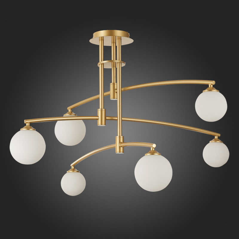 Светильник потолочный 115 см, ST LUCE SEMBRARE SL1208.302.06 Золотистый