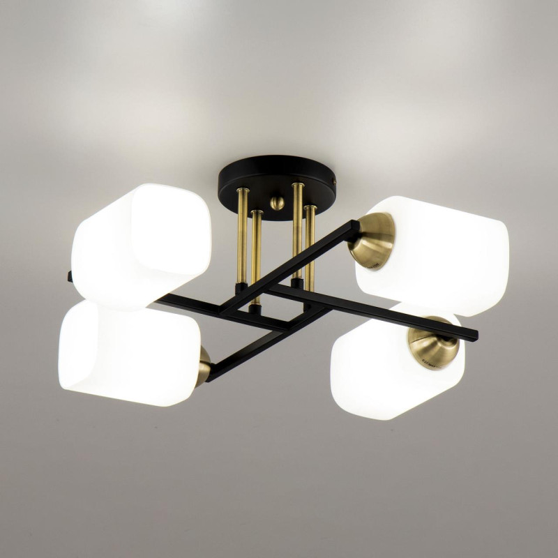 Люстра 46 см Citilux Генри CL130245 черный/бронза