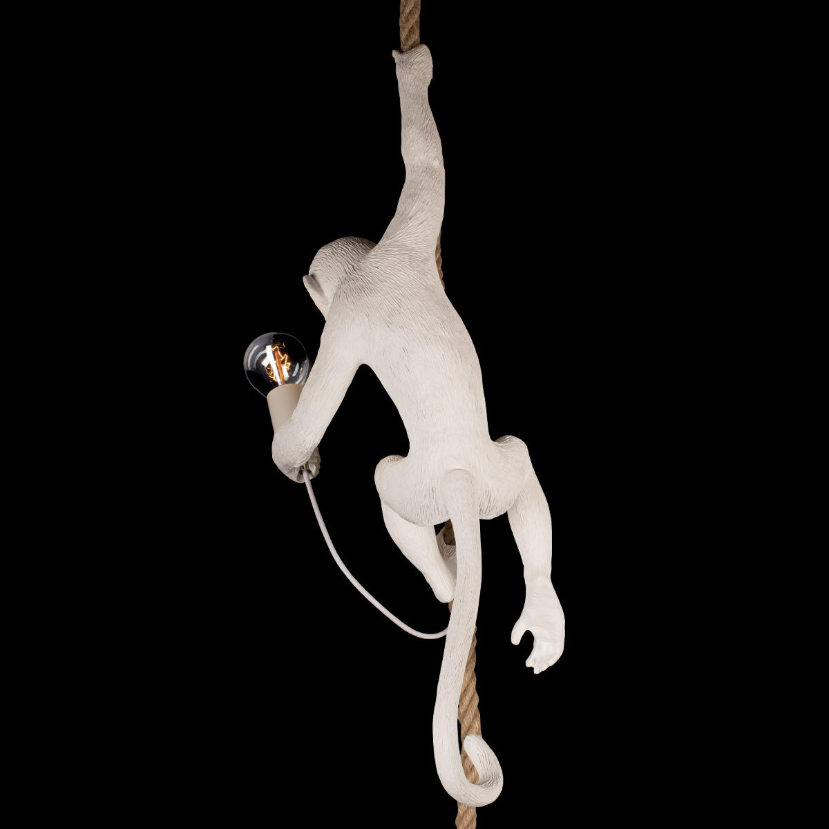 Подвесной светильник 35*35*72 см, 1*E27*40W LOFT IT Monkey 10314P белый
