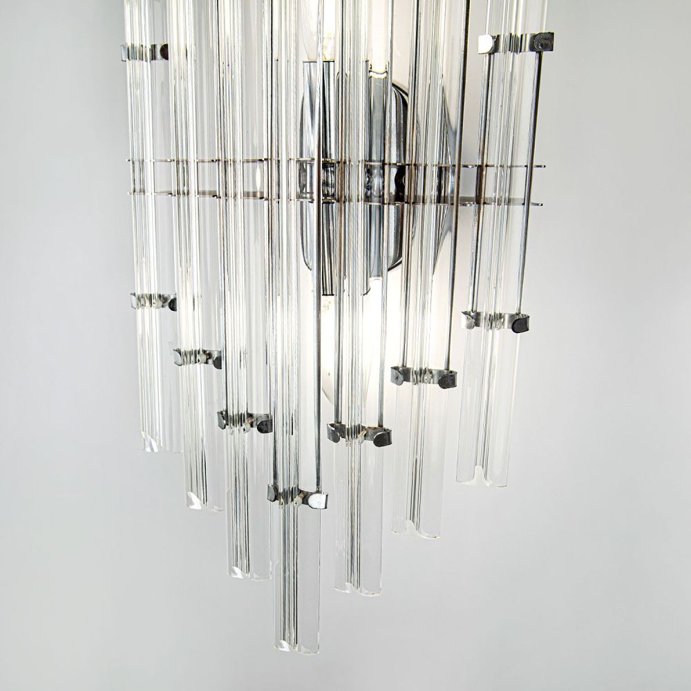 Бра 23*13*50 см, Е14 2x40W, Хром MODELUX ML.535.02 CR