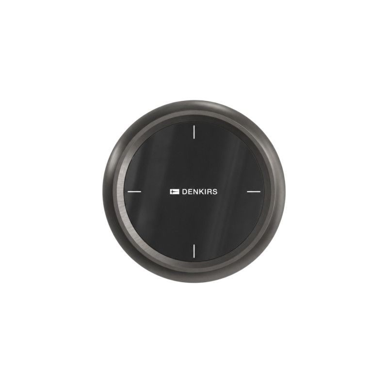 Настенная панель управления 9* см, Denkirs SHINE PRIME CONTROL | ШАЙН ПРАЙМ КОНТРОЛ DK4906-DN, темный никель