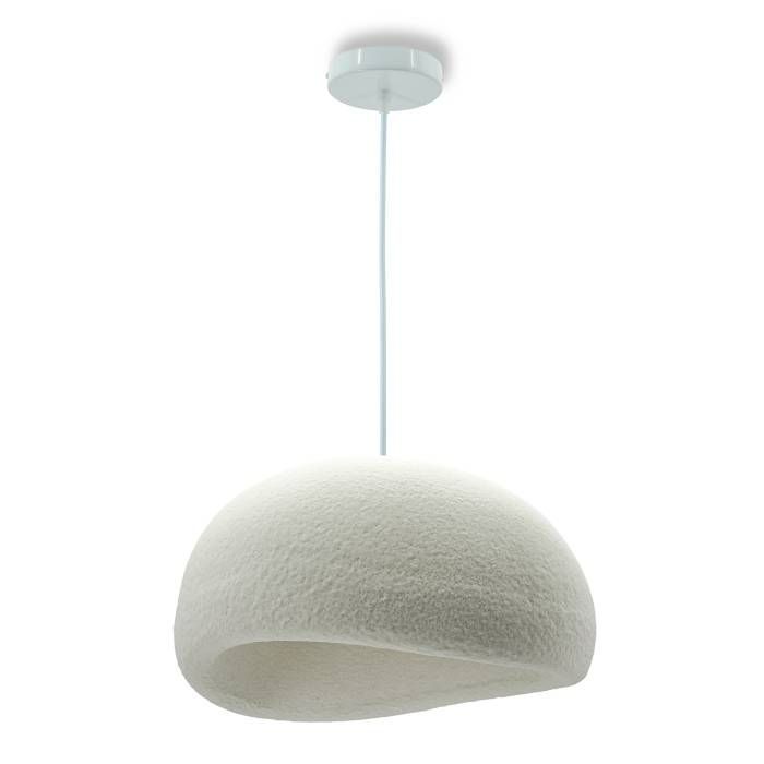 Светильник подвесной *-150 см, 1*E27*60W, Lightera Stone LE206L-800W, Белый