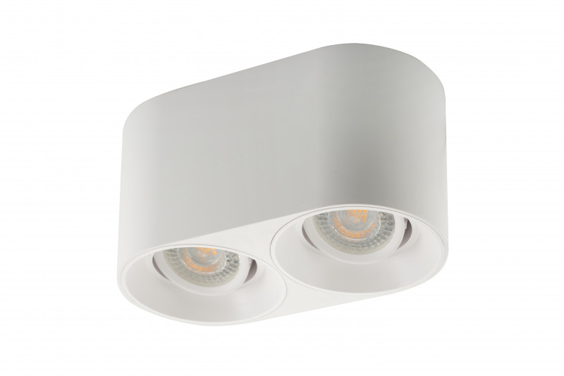 Светильник 19*10 см, MR16(G5,3) 10W, Denkirs DK3036-WH белый