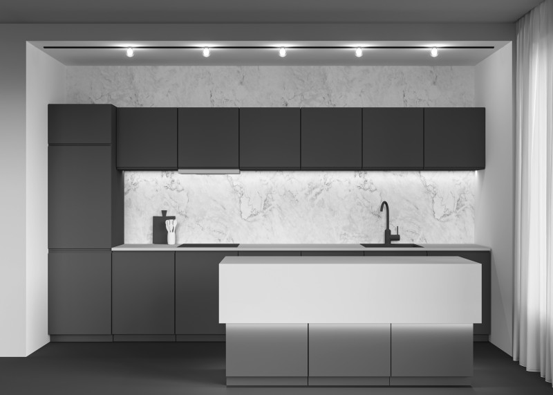 Светильник на шине 8*8*9,1 см, LED, 3000-6000К, Maytoni Technical Bubble TR181-1-4WTW-B черный