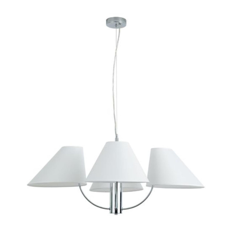 Подвесная люстра 85 см, Arte Lamp RONDO A4086LM-4CC, хром