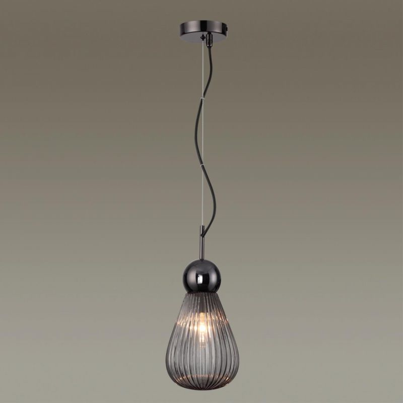 Светильник 15 см, Odeon Light Elica 5417/1, черный