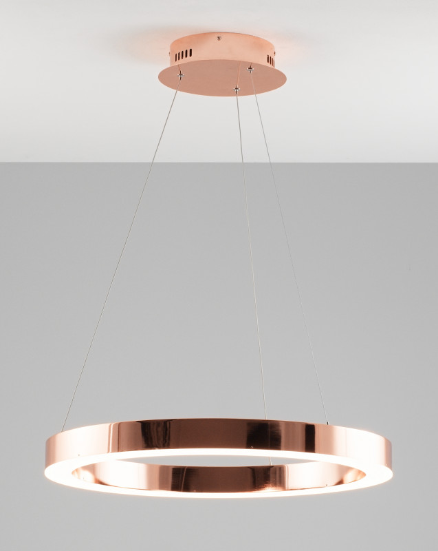 Подвесной светодиодный светильник 60*120 см, LED 76 W, Moderli Viso V1771-PL Золотой