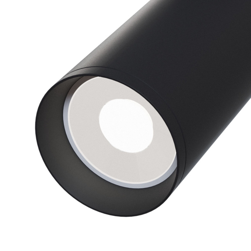 Светильник 6,5*6,5 см, GU10 50W, Maytoni Focus C017CW-01B, черный