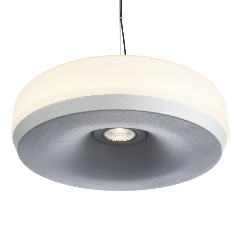 Подвесной светильник 34*200 см, LED, 42W,  3000К, ST-Luce Ripple SL6014.503.01 серый