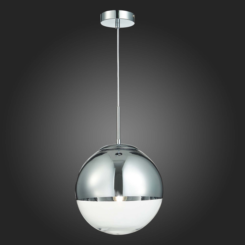 Люстра подвесная 25 см,  EVOLUCE Boffi SLE114603-01 Хром