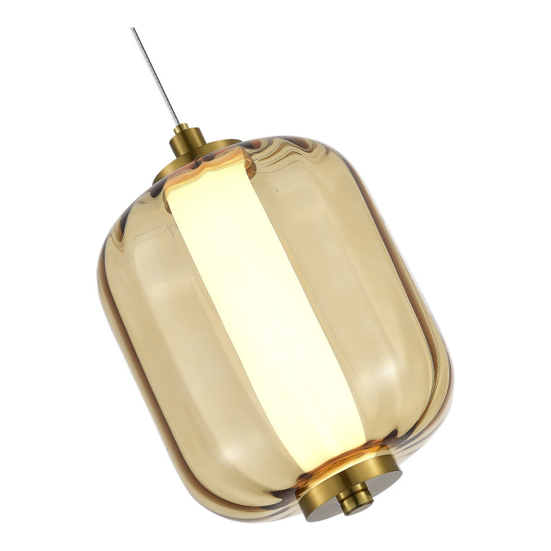 Подвес 16,5*18,5/200 см, 1*LED*11W 3000K ST LUCE Summer SL1193.303.01 латунь