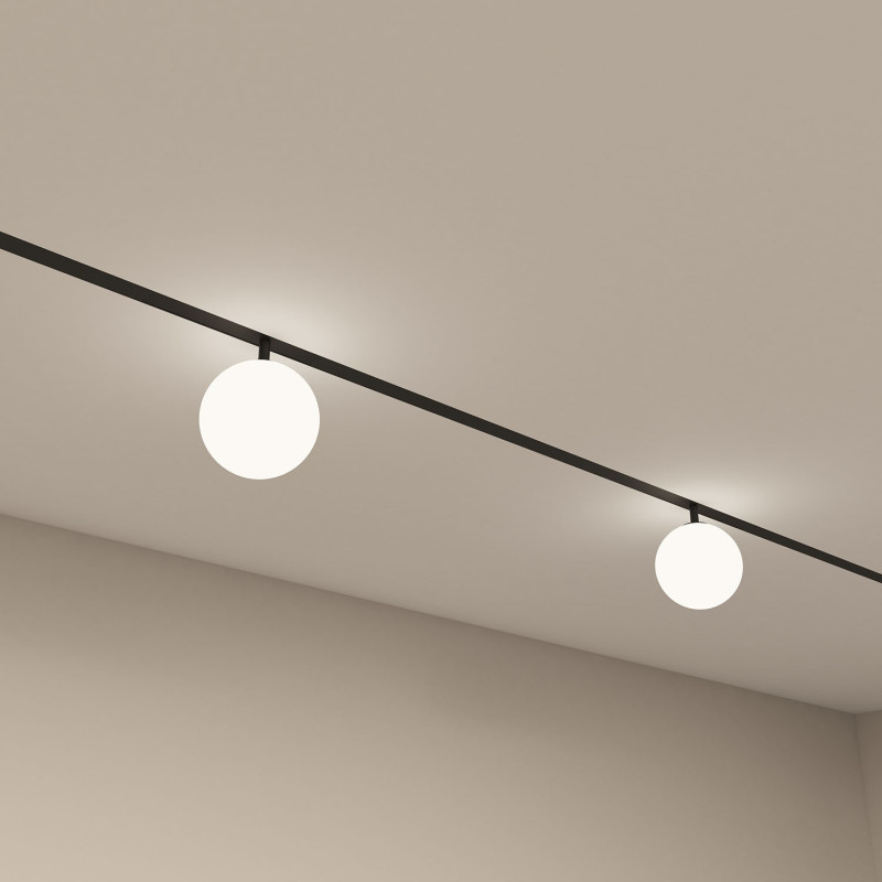 Светильник на шине 13*19,5 см, LED * 5W, 3000-6500К, Denkirs Smart Moon DK8051-BK, черный