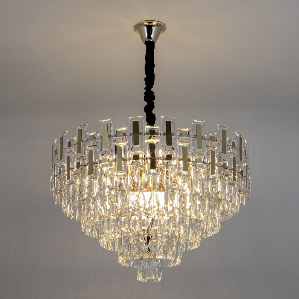 Подвесная люстра 60*60*100 см, Е14 12x40W, Золото MODELUX ML.88801.12