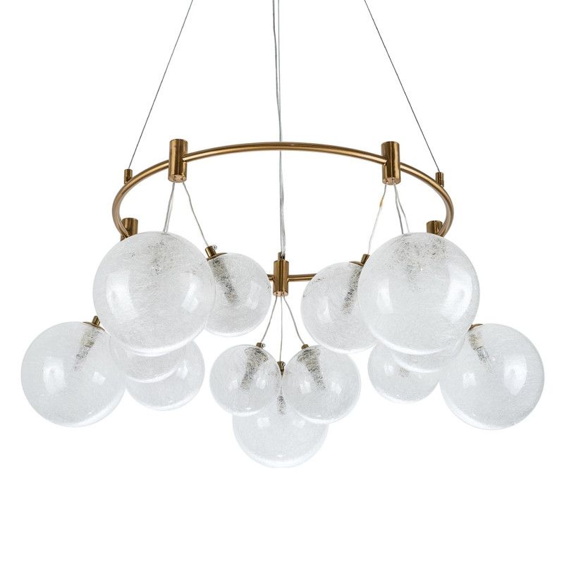 Подвесной светильник 75*150 см, 15*G9 MODESTYLE MS.6119.15 BS латунь