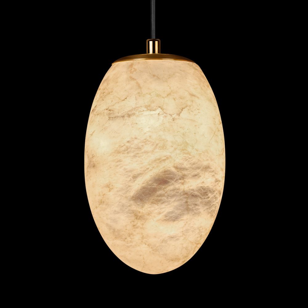 Подвесной светильник 9 см, Loft IT Pebble 10532P, бронза-мрамор
