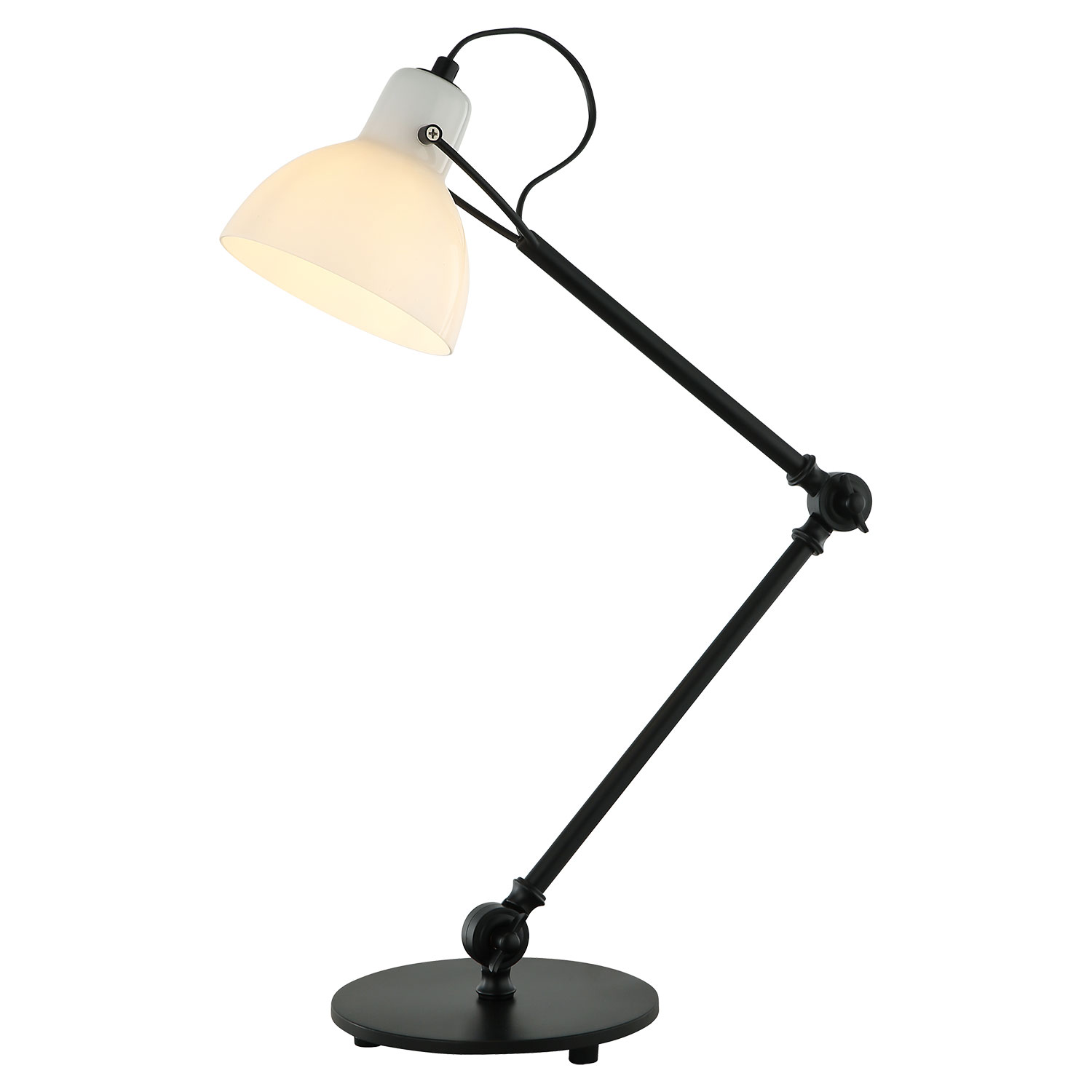 Настольная лампа Lussole LSP-0598, 40*52 см, черный