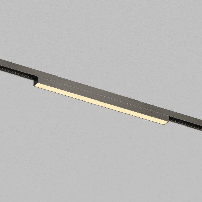 Светильник на шине 30,2*1,9*2,7 см, *LED*680Lm, 3000-4000-6000K, Denkirs Shine Linear Zigbee DK5951-DN, темный никель