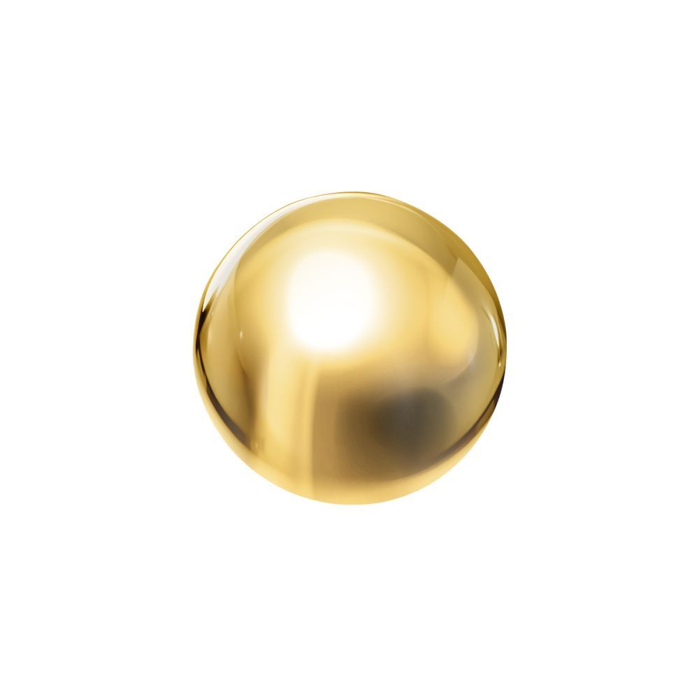 Бра *8*7,2 см, 1*LED*3W, 4000K, Loft It Dot 10362S Gold, Зеркальное золото