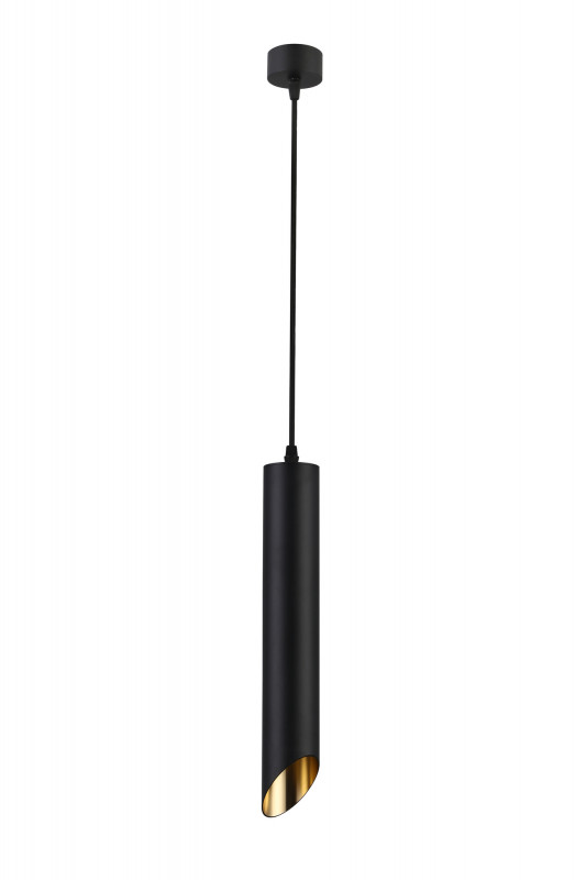 Светильник 6 см, Maytoni Pendant Lipari P044PL-01-40GU10-B, черный-золото