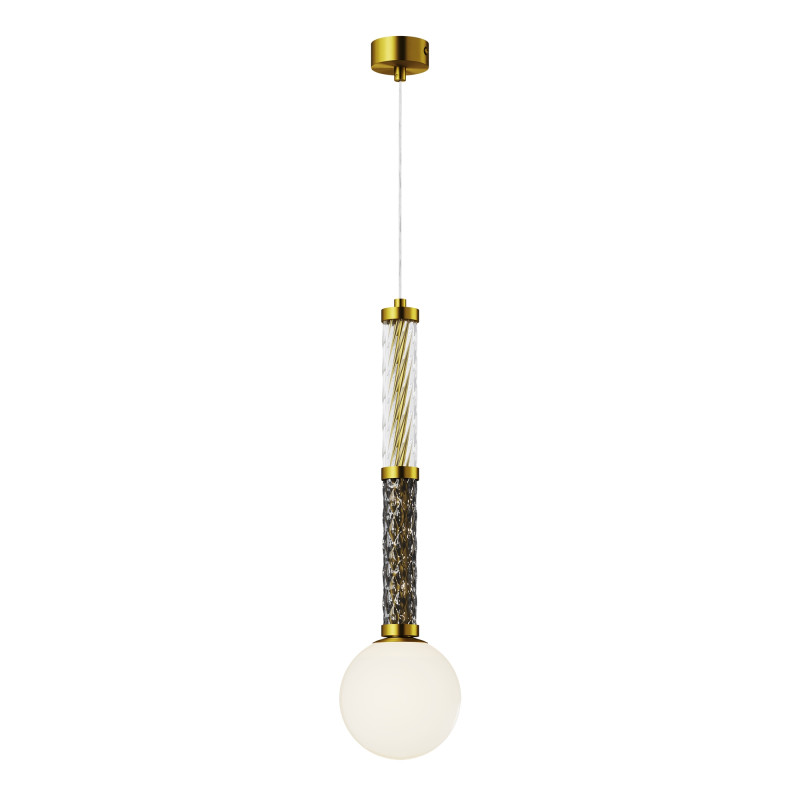 Накладной светильник 12*12*349,5 см, 1*G9, 28W, Maytoni TEATRO MOD287PL-01BS1 латунный