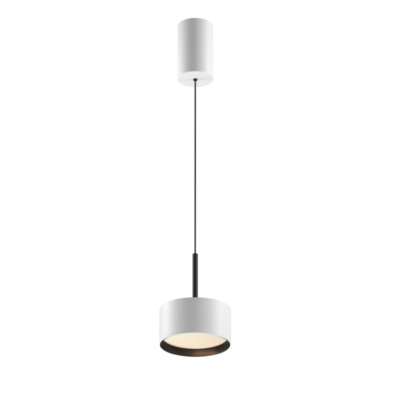 Светильник 12 см, 12W, 3000K, Maytoni Glare P102PL-12W3K-W, белый
