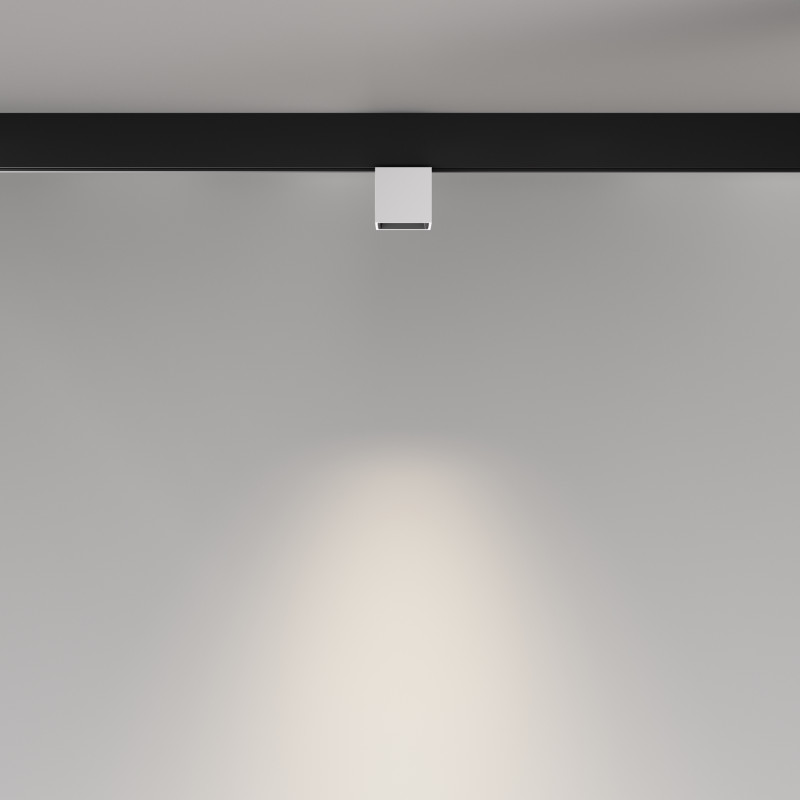 Светильник на шине 19,3*5,3*9,6 см, LED, 7W, 4000К, Maytoni Technical Alfa S TR133-2-7W4K-W белый