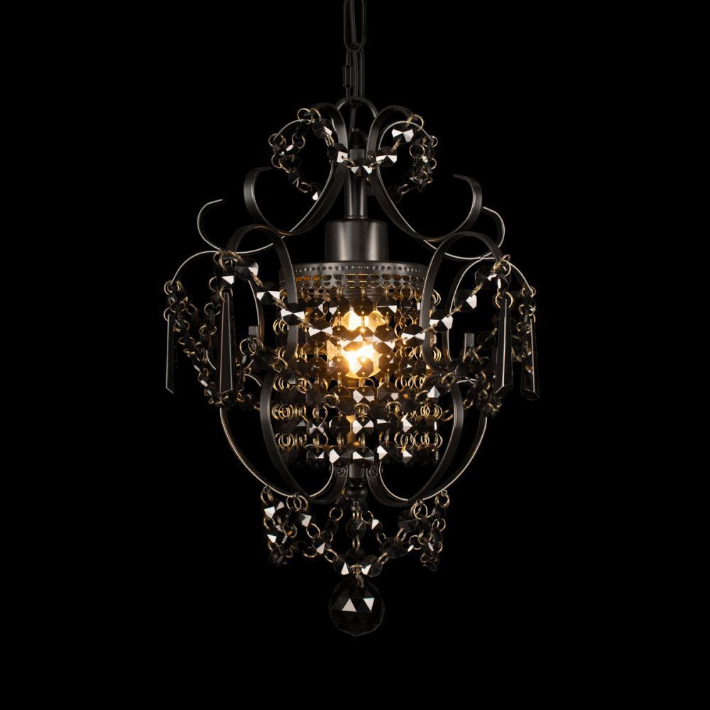 Подвесной светильник 27 см, Loft IT Burlesque 10417 BL, черный