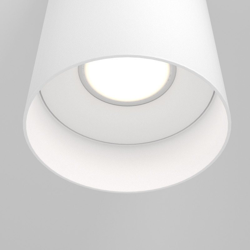 Светильник 8,5*8,5 см, GU10 50W, Maytoni Alfa C014CL-01W, белый
