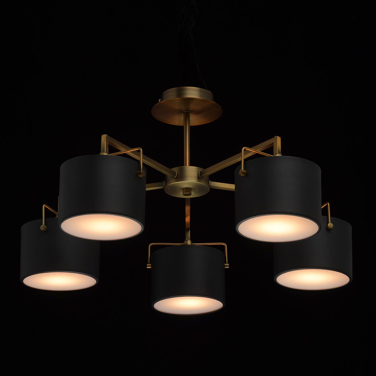 Люстра 62*32 см, 5*E14 античная бронза MW-Light Сайрус 721010205