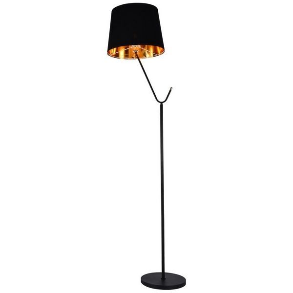 Торшер 170 см, Lussole Sabine LSP-0684, черный