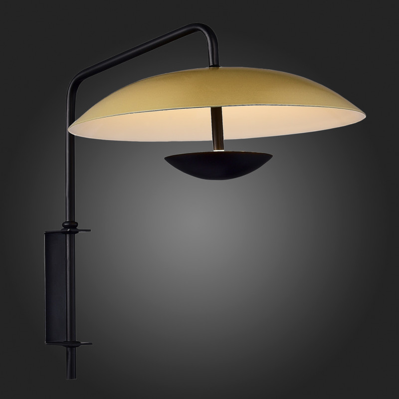 Бра 35 см, 8W 3000K ST LUCE ARMONICO SL6502.201.01 Золотистый/Черный