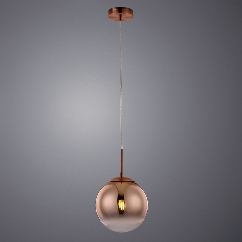 Светильник  20 см Arte Lamp Jupiter Copper A7961SP-1RB  красная бронза