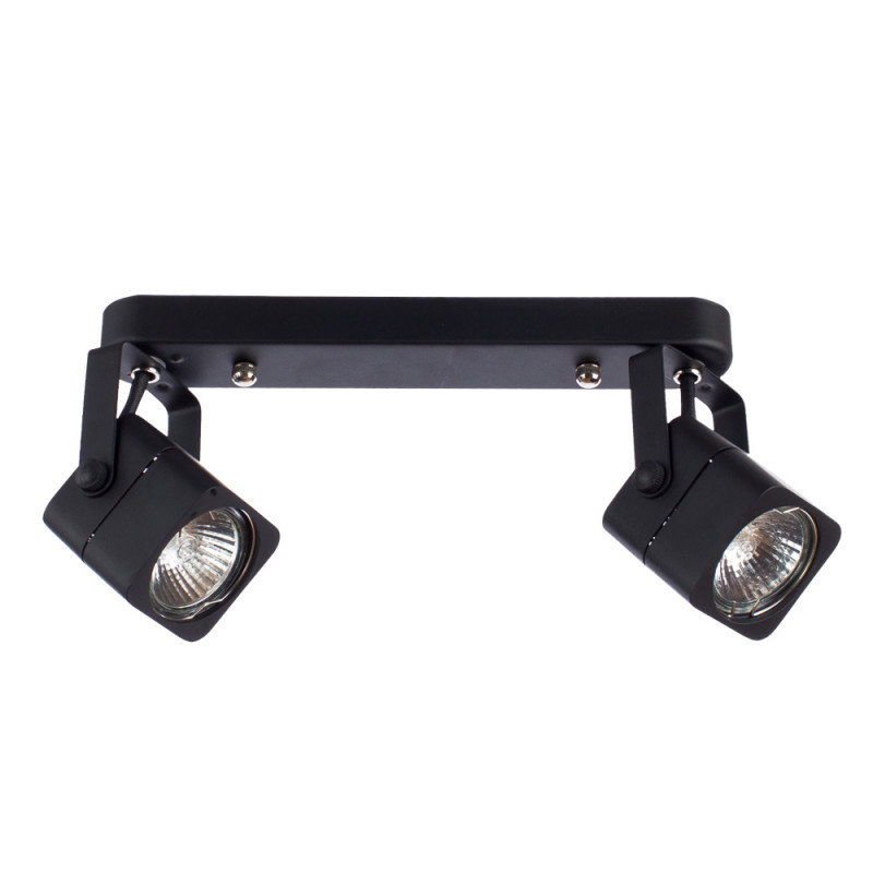 Спот Arte Lamp Lente A1314PL-2BK, черный