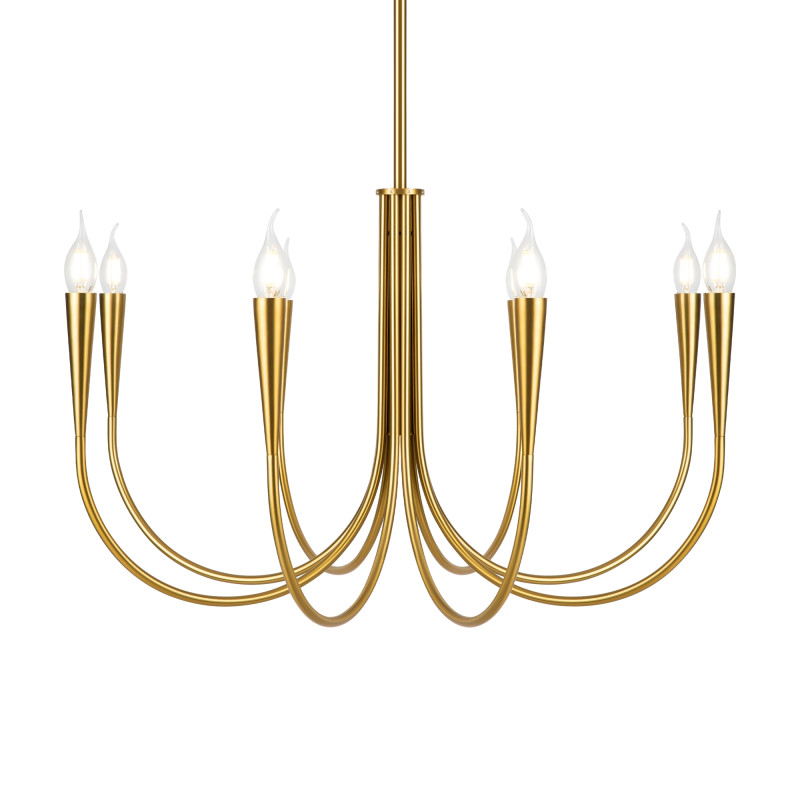 Светильник 79 см, Freya Branches FR5253PL-08BS, латунь