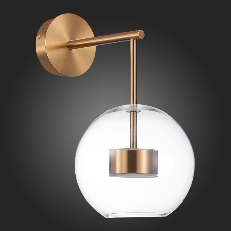 Бра 20 см, 14W 3000K ST LUCE BOPONE SL1133.201.01 Латунь