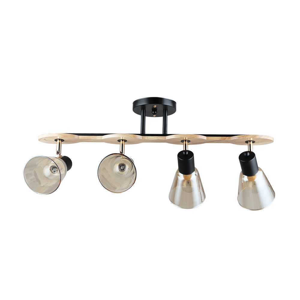Люстра 27*76*15 см, 4*E27, 60W, Arte Lamp Harmony A5112PL-4BK, Черный