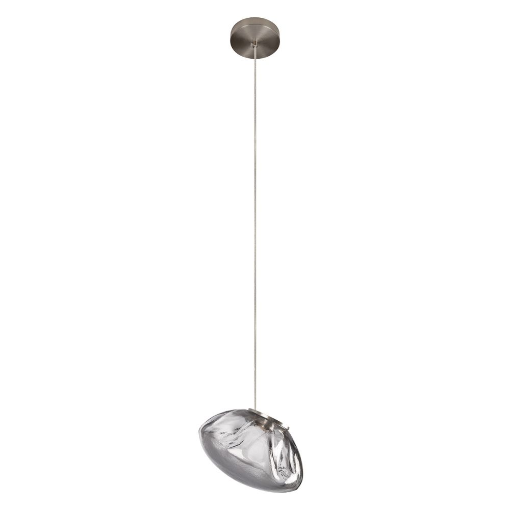 Подвесной светильник 20 см, 6W, 3000K, Loft IT Random 10469S Smoke, никель