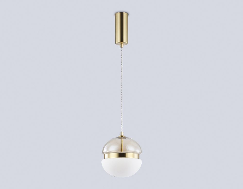 Подвесной светодиодный светильник **20- см, **W, 3000K, Ambrella Light High Light LH11001, золото