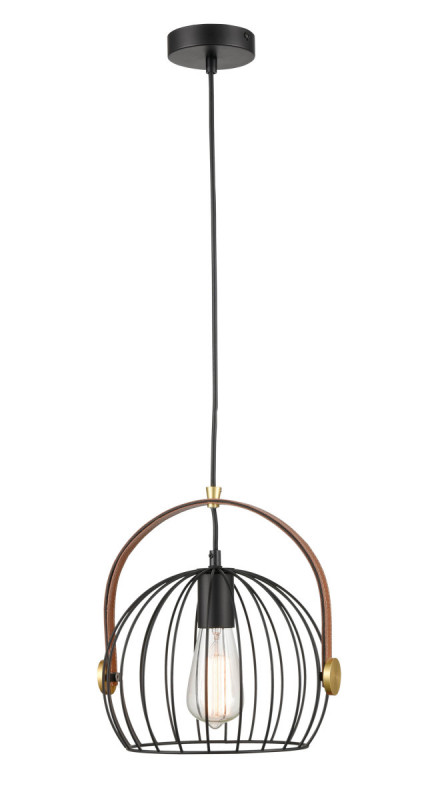 Подвесной светильник  25*153 см, 1*E27 черный, золото Vele Luce Pasquale VL6252P01