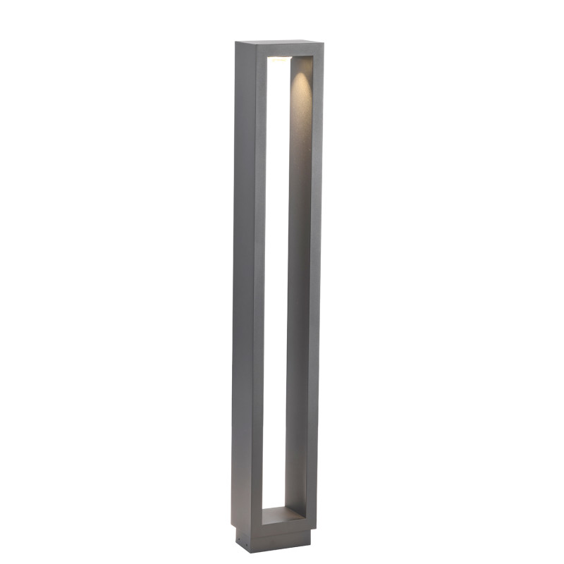 Садово-парковый светильник 12,5*8*83 см, 1*LED, 12W, 4000К, Favourite Native 4414-1T серый