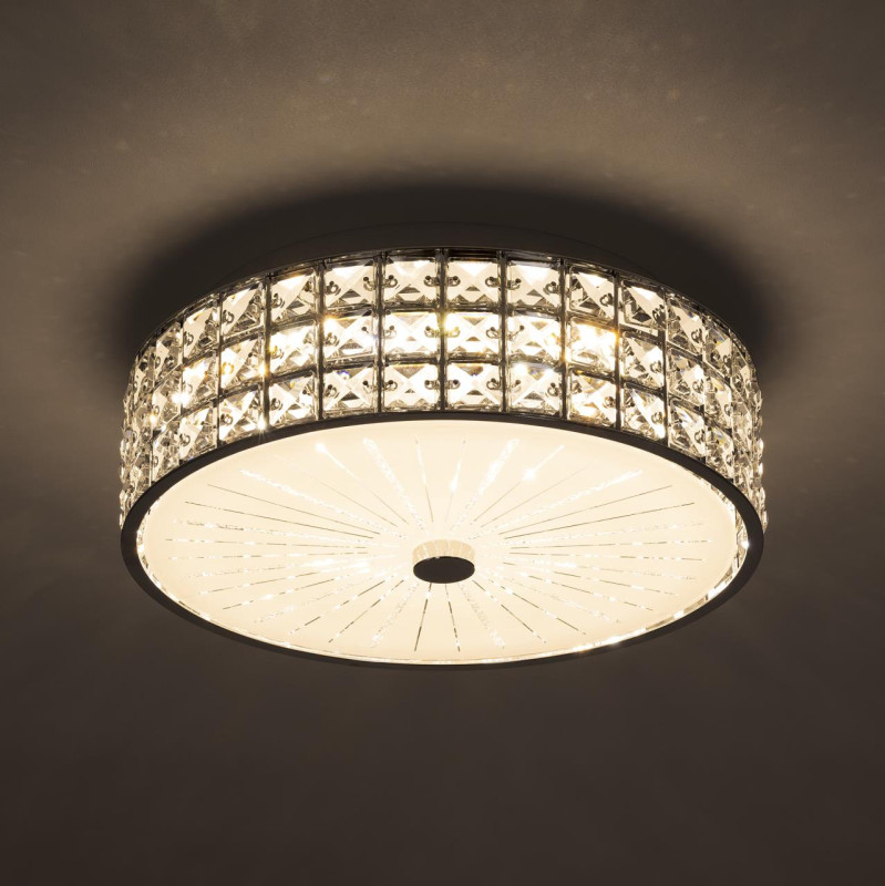Светильник 31 см, 48W, 3000-5500K, Citilux CL32413G1, хром
