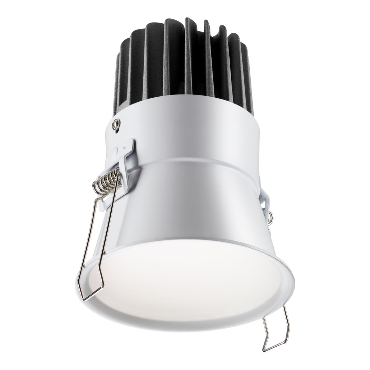 Светодиодный светильник 9 см, 18W, 3000-6000K, Novotech Lang 358910, белый