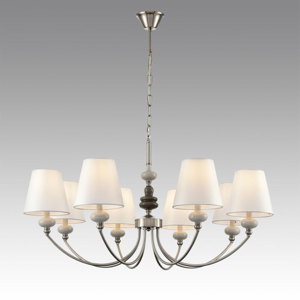 Люстра *88*93-93 см, 8*E14*40W, Lumion Kentuki LUM8283/8, стальной; серебристый