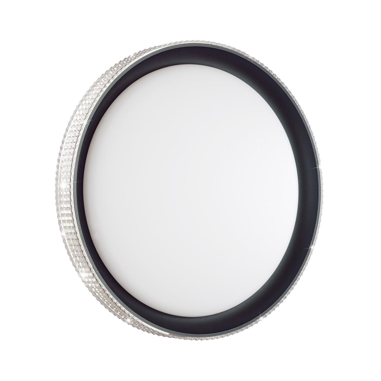 Cветильник 49*7,5 см, LED 72W, 3000-6000 К, IP43, белый/черный, пластик Sonex Shiny, 3049/EL