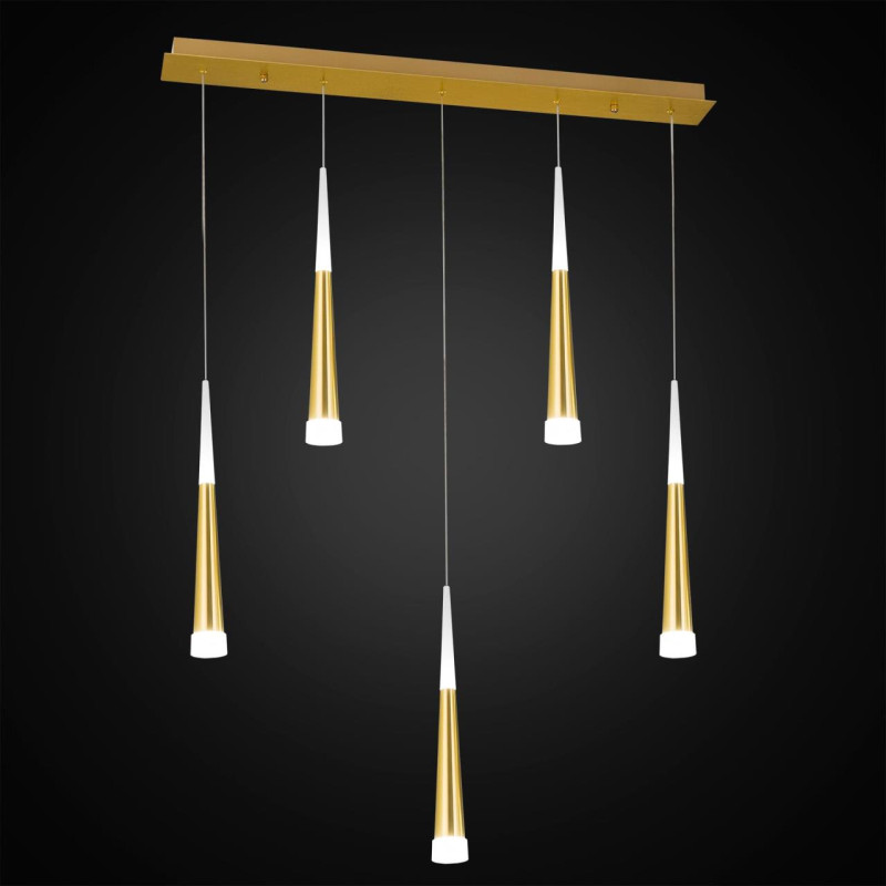 Светильник подвесной 93*10*160 см LED*35 W, 3000 К Citilux Вегас Шампань CL227052