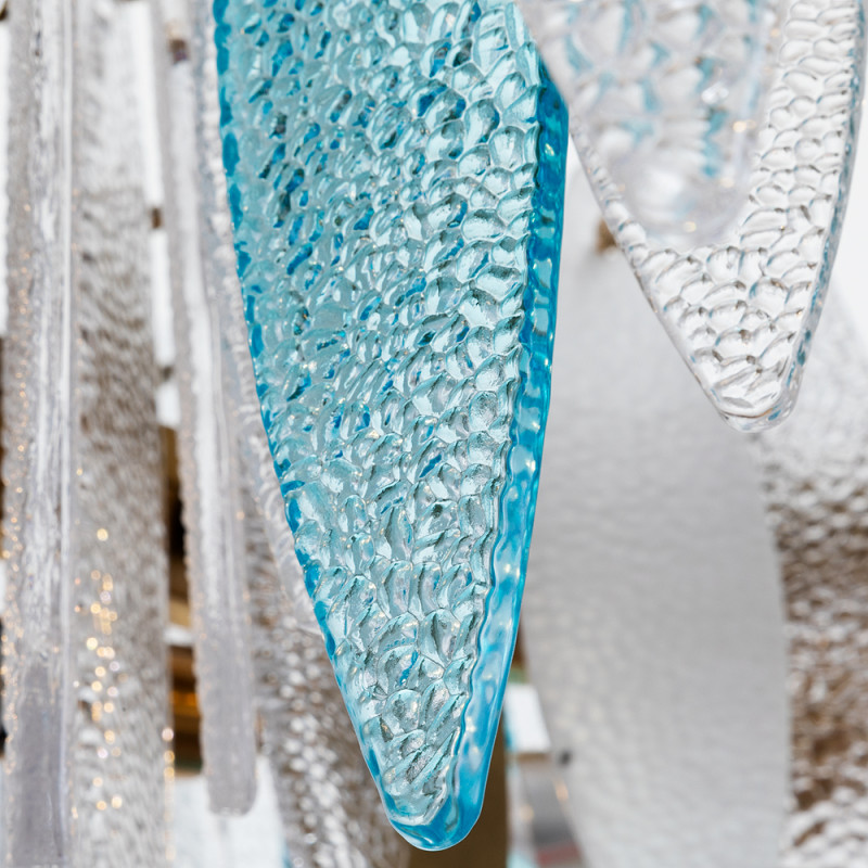 Подвесная люстра Divinare Amelie 6002/01 SP-8, диаметр 60 см, золото